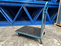 Plateauwagen 800x610x980 - afbeelding 1 van  3