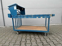 Plateauwagen met rollerbaan - afbeelding 1 van  1