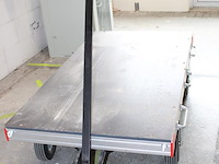 Plateauwagen op luchtbanden. afmeting 162 x 90 cm. - afbeelding 2 van  2