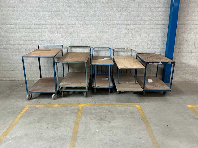 Plateauwagens (5x) - afbeelding 8 van  8