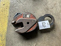 Platen klem 0-25mm