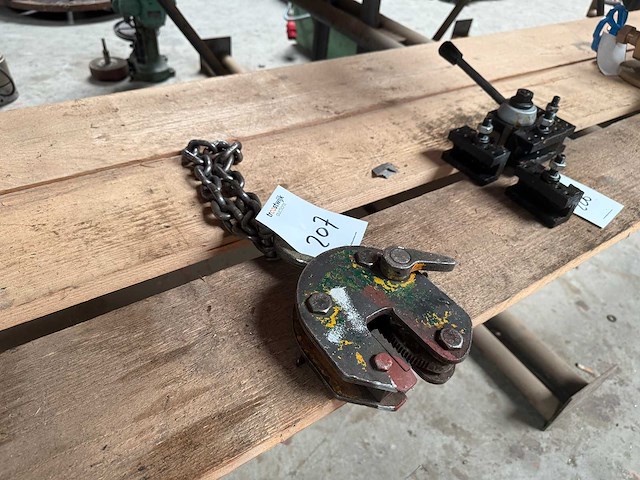 Platen klem - afbeelding 1 van  1