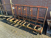Platen/glas transportwagen (2x) - afbeelding 5 van  5