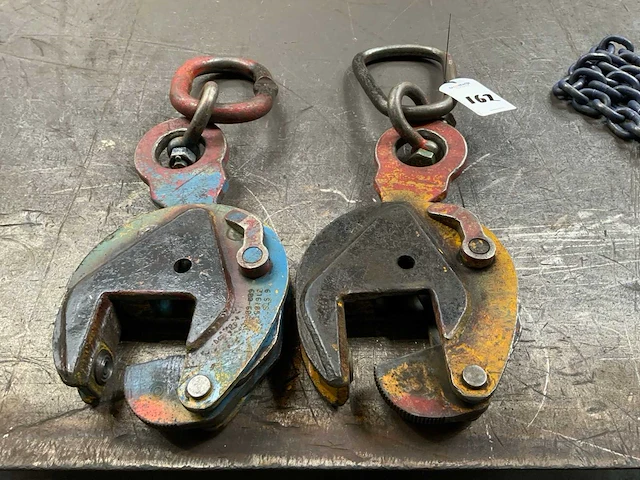 Platenhijsklem (2x) - afbeelding 1 van  2