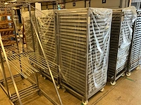 Platenkar met bakplaten (3x)