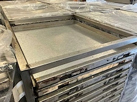 Platenkar met bakplaten (3x) - afbeelding 4 van  4