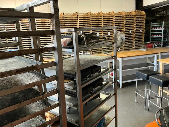 Platenkar/ regaalwagen (4x) - afbeelding 7 van  16