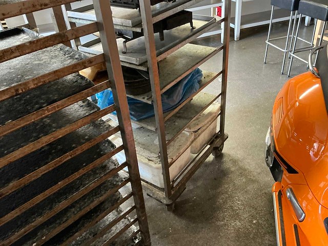 Platenkar/ regaalwagen (4x) - afbeelding 8 van  16