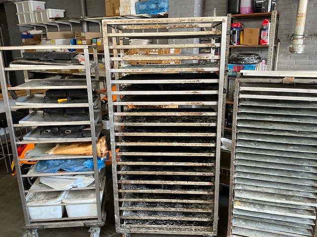 Platenkar/ regaalwagen (4x) - afbeelding 11 van  16