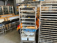 Platenkar/ regaalwagen (4x) - afbeelding 12 van  16