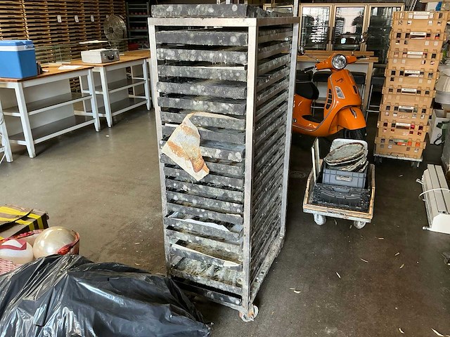 Platenkar/ regaalwagen (4x) - afbeelding 16 van  16