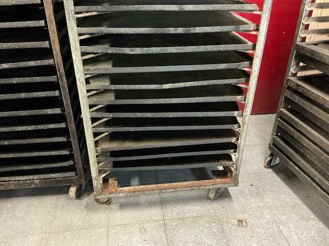 Platenkar / regaalwagen (6x) - afbeelding 10 van  14