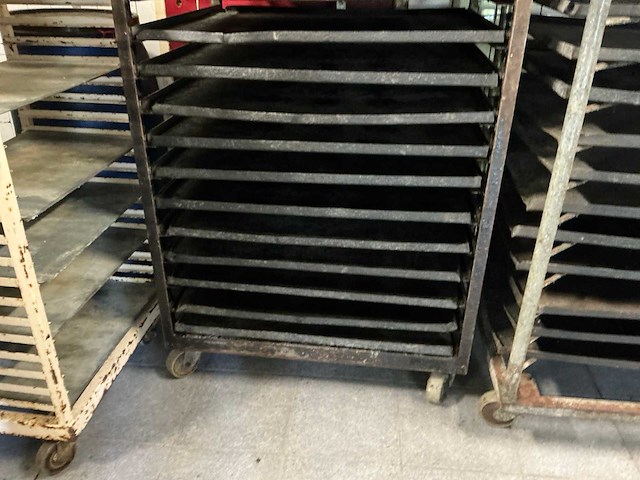 Platenkar / regaalwagen (6x) - afbeelding 12 van  14