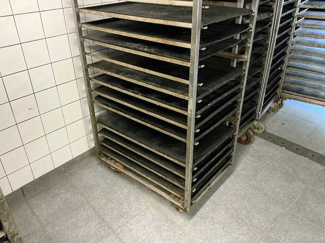 Platenkar/ regaalwagen (6x) - afbeelding 3 van  12