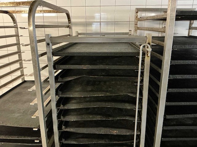 Platenkar/ regaalwagen (6x) - afbeelding 10 van  12
