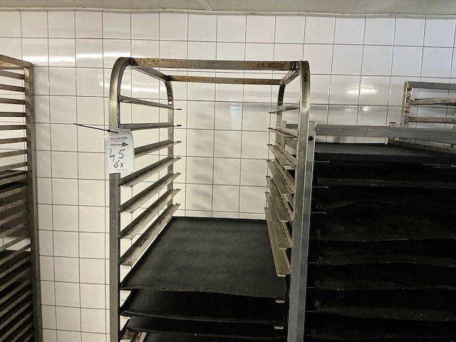 Platenkar/ regaalwagen (6x) - afbeelding 12 van  12