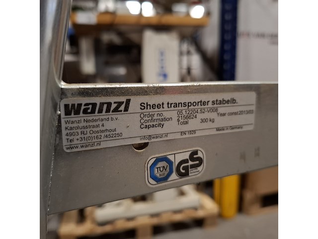 Platenkar, wanzl - afbeelding 4 van  5