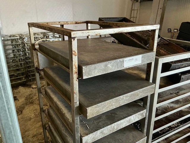 Platenkar/regaalwagen (2x) - afbeelding 2 van  7
