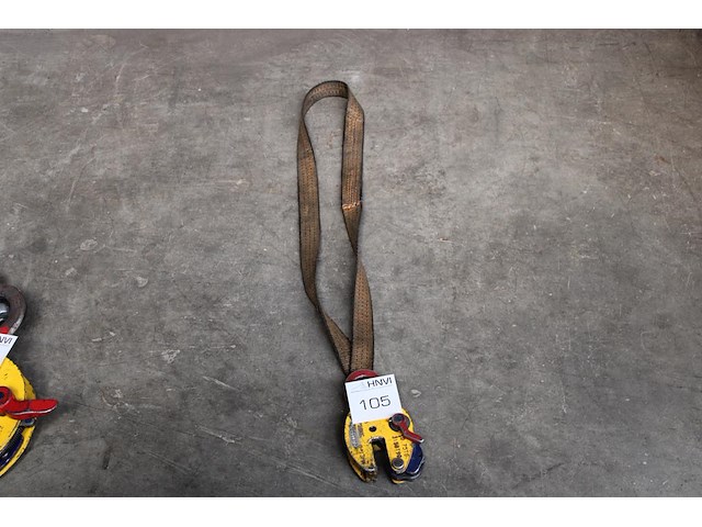 Platenklem 0-13 mm, 75-750 kg. - afbeelding 1 van  2