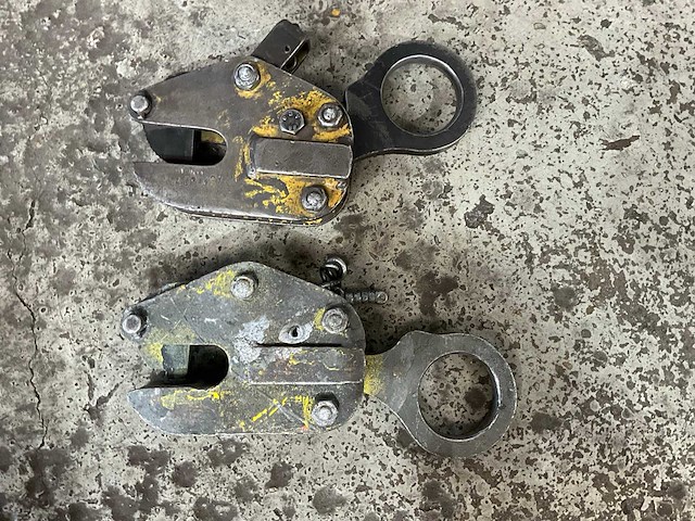 Platenklem 1000 kg (2x) - afbeelding 1 van  3