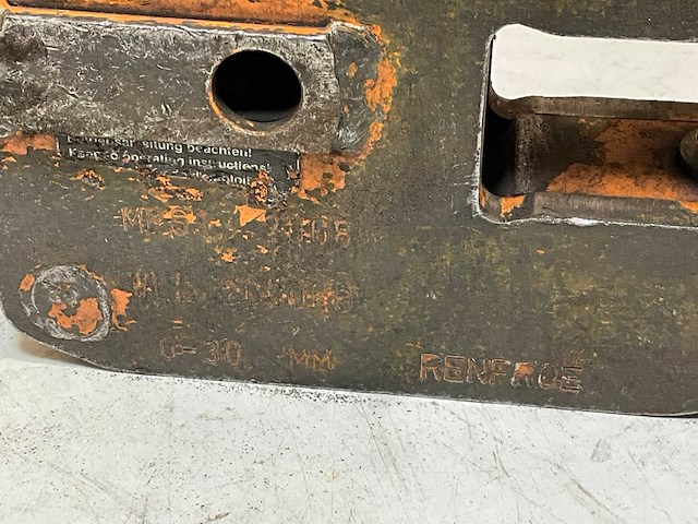 Platenklem 2 ton - afbeelding 3 van  4