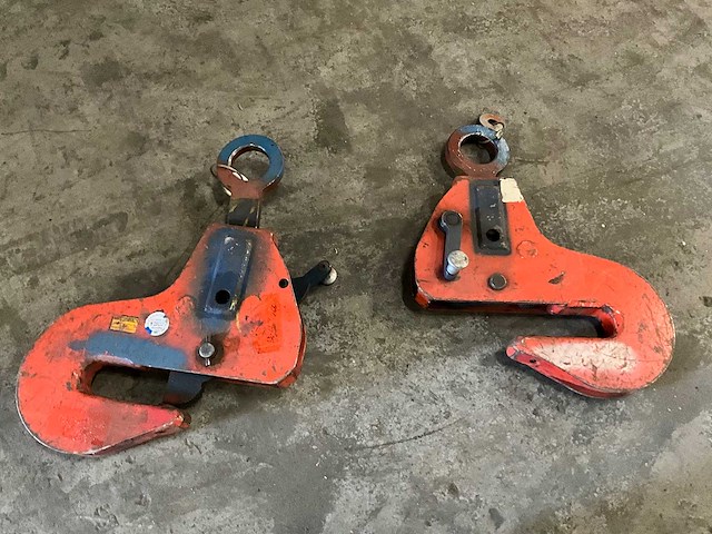 Platenklem 4,5t 0-50mm (2x) - afbeelding 1 van  4