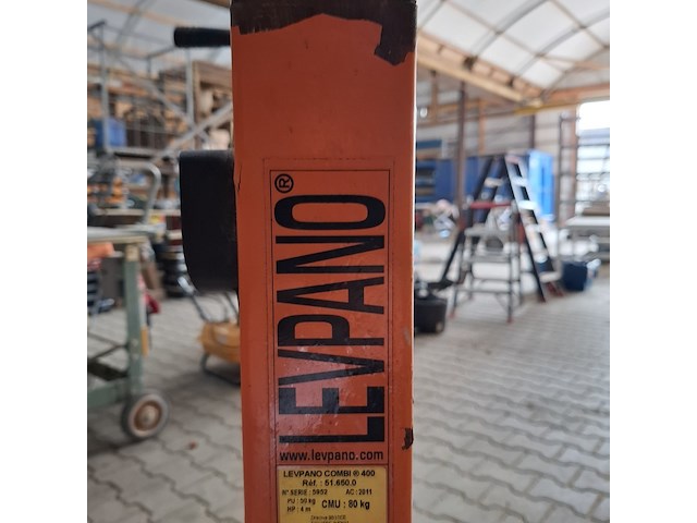 Platenlift levpano, combi 400, bouwjaar 2011 - afbeelding 11 van  13