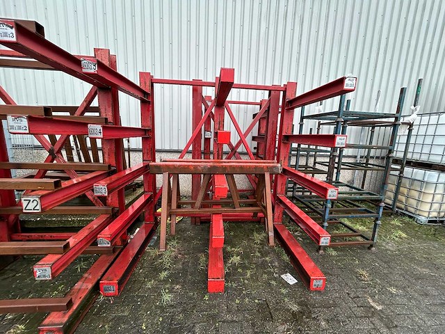 Platenrek 2500 x 1250 mm. (2x) - afbeelding 5 van  8