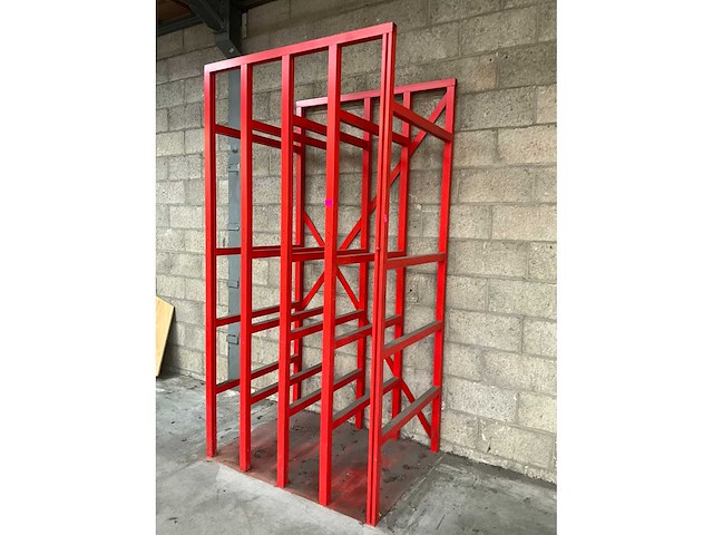 Platenstelling 135x100x265cm - afbeelding 2 van  2
