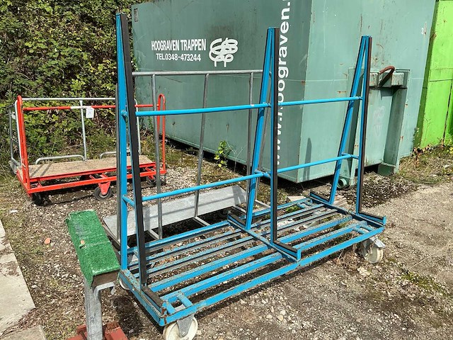 Platenwagen (2x) - afbeelding 1 van  7
