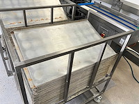 Platenwagen + aluminium platen - afbeelding 3 van  3