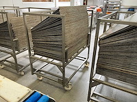 Platenwagen + aluminium platen - afbeelding 2 van  3