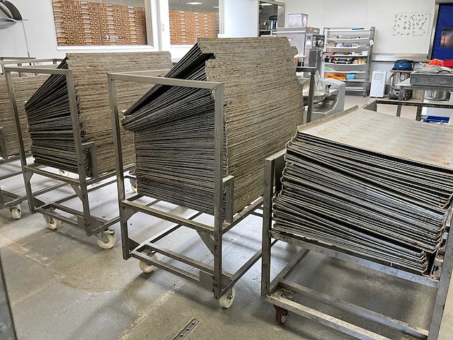 Platenwagen + aluminium platen - afbeelding 3 van  3