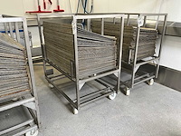 Platenwagen + aluminium platen - afbeelding 2 van  3