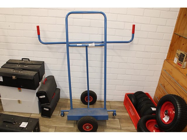 Platenwagen fetra 1076 met luchtbanden. - afbeelding 1 van  2