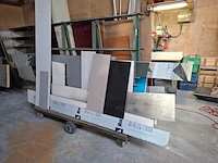 Platenwagen met inhoud