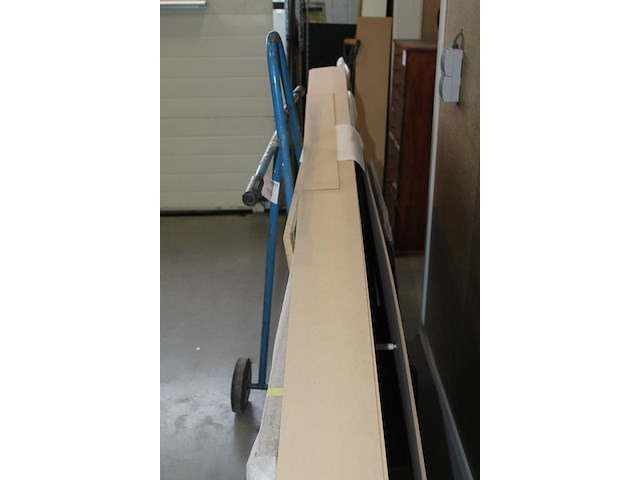 Platenwagen met twee massieve wielen. let op! exclusief inhoud. - afbeelding 4 van  4