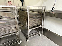Platenwagen + platen - afbeelding 1 van  3