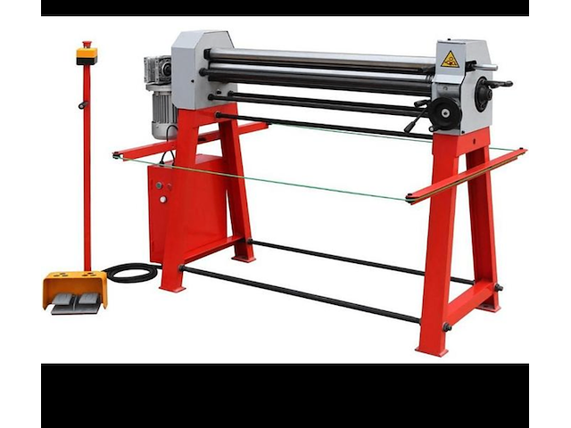 Platenwals holzmann, rbm1020, rood - afbeelding 1 van  5