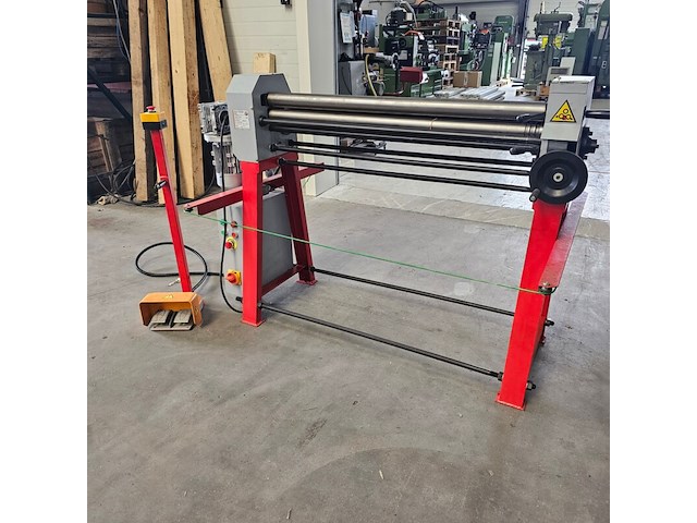 Platenwals holzmann, rbm1020, rood - afbeelding 2 van  5