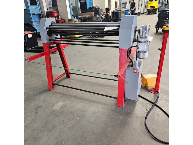 Platenwals holzmann, rbm1020, rood - afbeelding 5 van  5