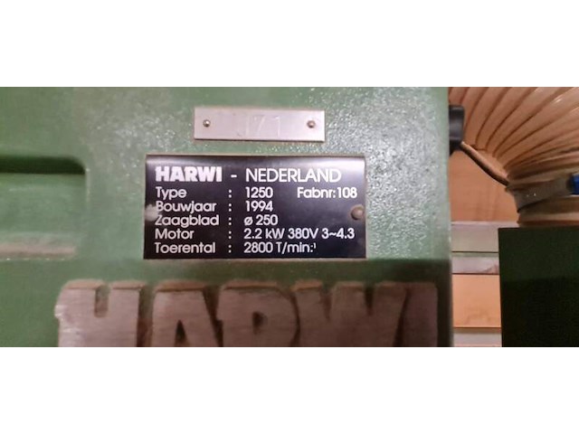 Platenzaag, harwi - afbeelding 7 van  12