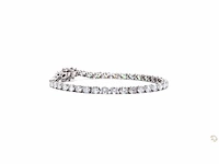 Platina armband met 6,94 crt. diamant - afbeelding 3 van  7