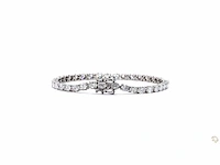 Platina armband met 6,94 crt. diamant - afbeelding 5 van  7