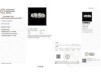 Platina eeuwigheidsring met 7,01 ct. diamant - afbeelding 2 van  5