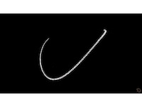 Platina ketting met 12,06 crt. diamant - afbeelding 4 van  11