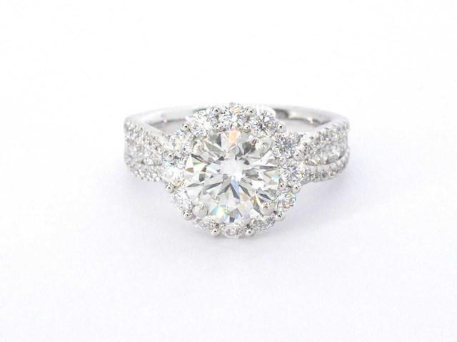 Platina ring briljant 2.00 ct - afbeelding 5 van  8