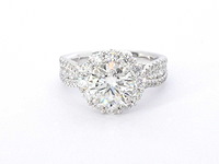 Platina ring briljant 2.00 ct - afbeelding 5 van  8