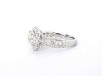 Platina ring briljant 2.00 ct - afbeelding 7 van  8