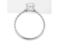 Platina ring met 1,86 ct. diamant - afbeelding 5 van  6